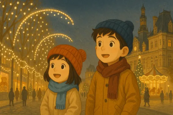 🎄 《L’aventure de Noël de Léna et Théo : la Mission secrète du RER B》